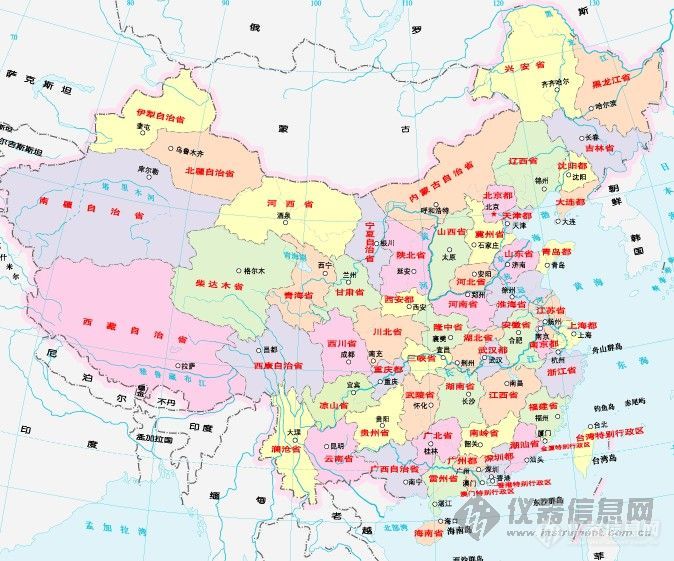 中国将重新划分为50个省级行政区(如上面地图)