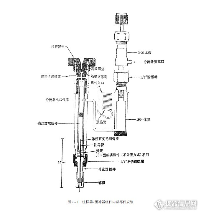 分流汽化室结构