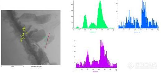 【讨论】TEM中EDS的点分析和线扫描结果不一致的问题