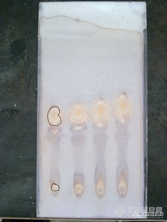 【求助】薄层层析和原点分不开怎么办啊
