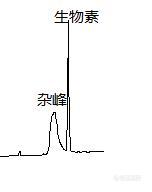 液相检测生物素标准品出现杂峰