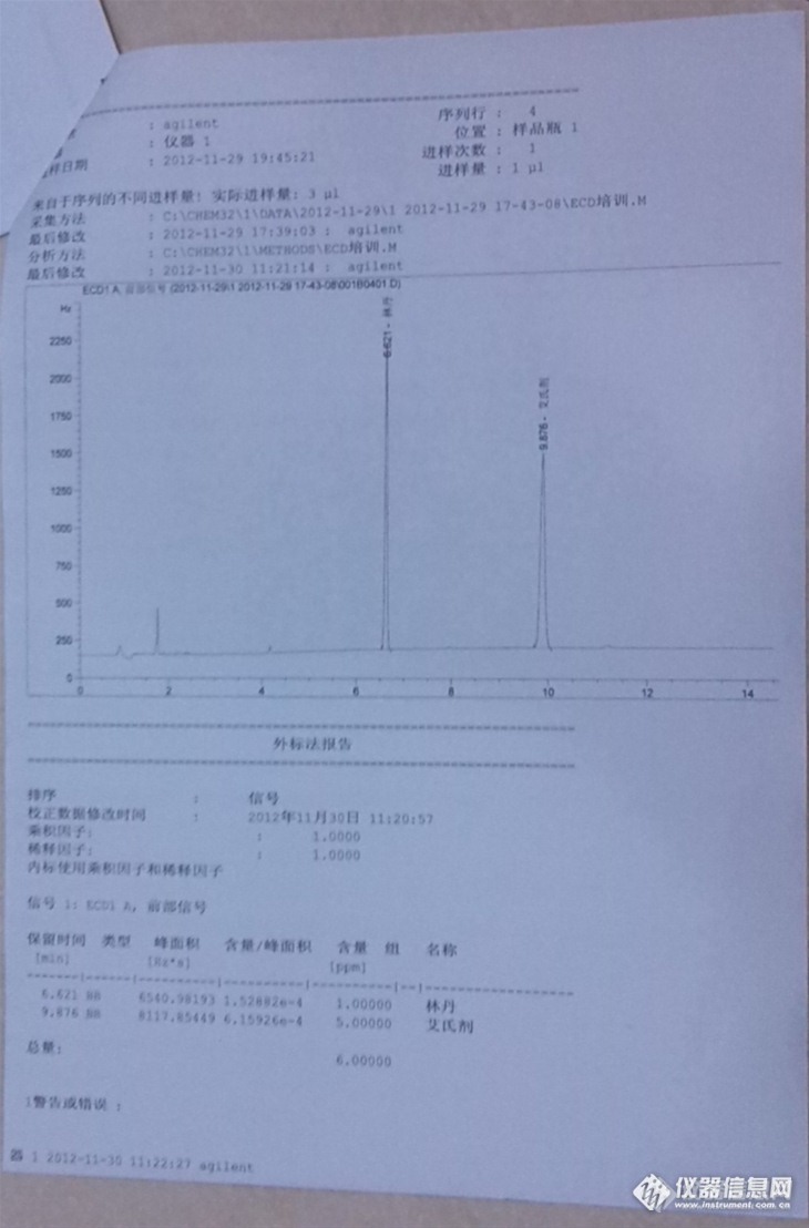 【原创大赛】记一台Agilent7890A的安装过程