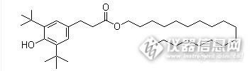 用抗氧剂1076与紫外吸收剂328做确效，却多了一个甲基二叔丁基苯酚的峰，这是为什么？