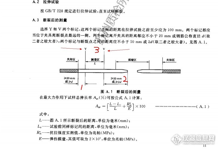 主題:【討論】【討論】求抗震鋼筋拉伸試驗中最大力下總伸長率agt的