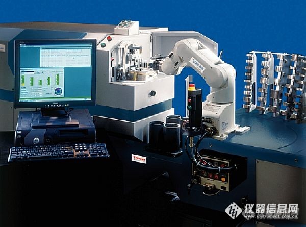 给直读光谱安装一个机器人可以大大提高工作效率。