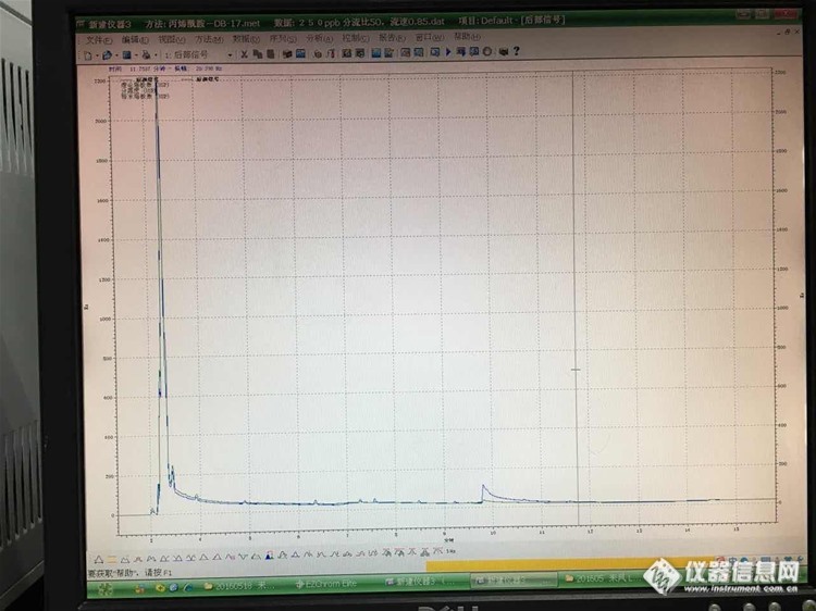 【气相色谱之家】问下大家，做丙烯酰胺，拖尾很严重怎么解决