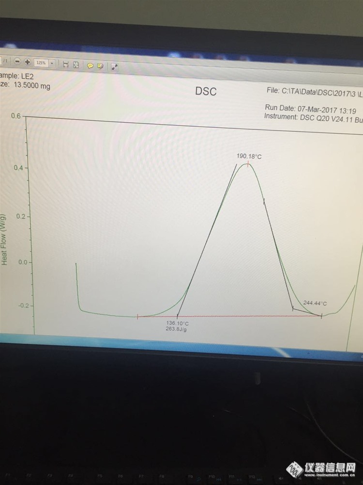 DSC是否能做树脂凝胶时间的实验