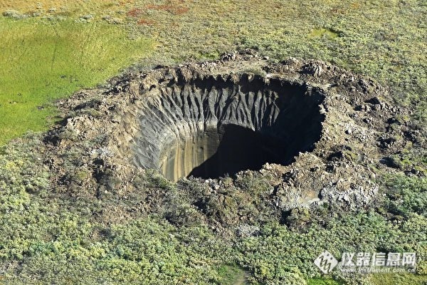 西伯利亚永冻土融化，或将甲烷从神秘坑释放到大气中将加剧全球变暖