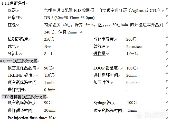 测定三乙胺时，DMSO峰忽大忽小