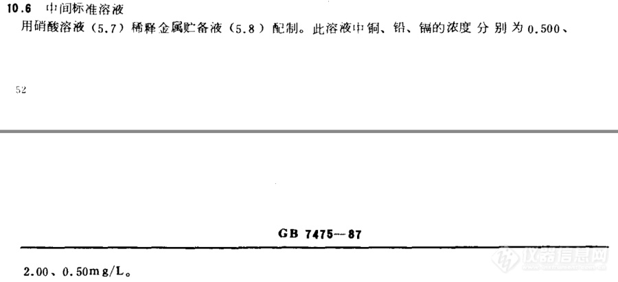 关于标准《水质  铜镉铅锌的测定  原子吸收分光光度法》标准中  有关螯合萃取法的问题