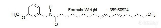 玛咖酰胺 对照品及结构式