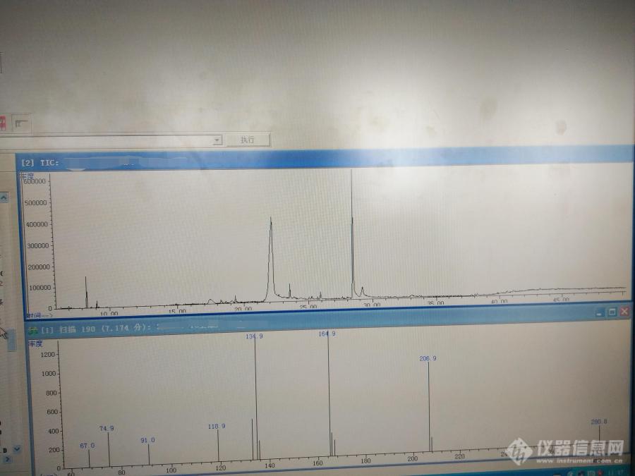 GC-MS测定未知物时匹配概率低，但是反向匹配度高该怎么定性呢，菜鸟请求支援