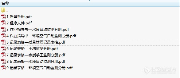 国家网质量体系文件【2016版】