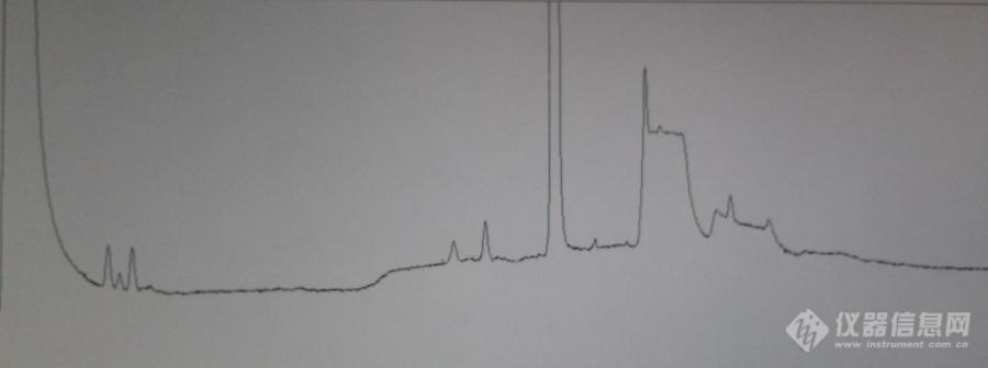 色谱基线不正常，求高手指教