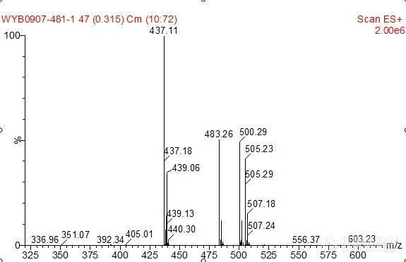 求助一个质谱解析