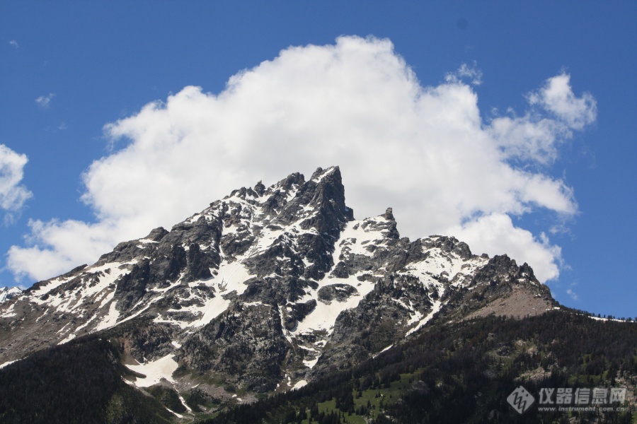 夏日的雪峰