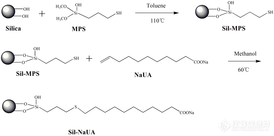 【原创大赛】Sil-NaUA色谱固定相制备