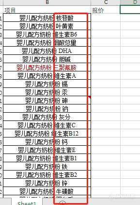 奶粉中的检测项目哪一项比较不好做呢