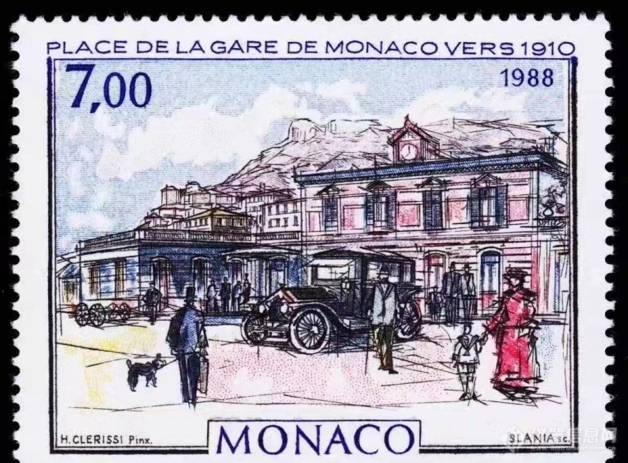 一起欣赏摩纳哥邮票3