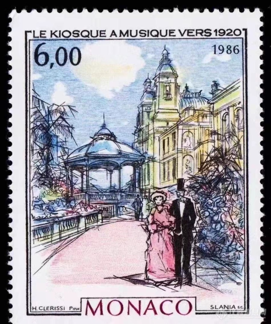 一起欣赏摩纳哥邮票4