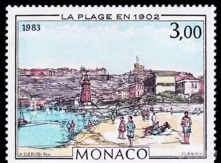 一起欣赏摩纳哥邮票6