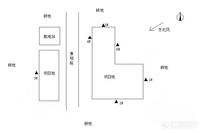 企业有两块地方，隔了一条路，无组织怎么布设