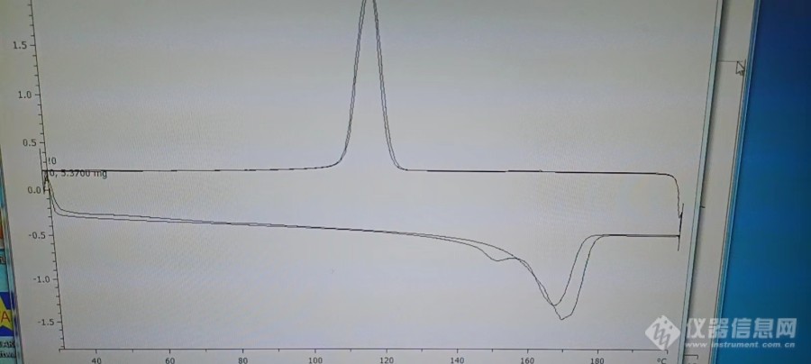 DSC二次升温过程中出现两个熔融峰是怎么回事