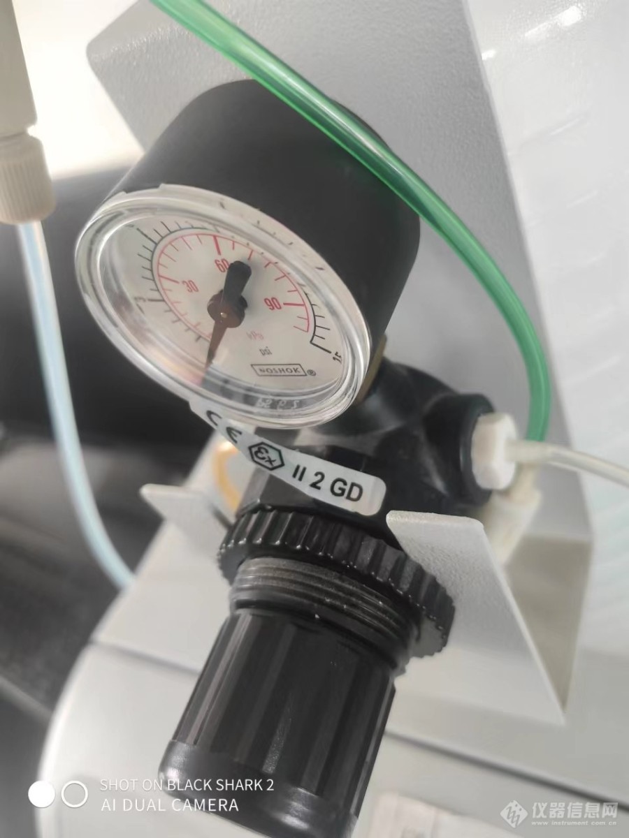 【求助】ICS-600离子色谱仪，淋洗液瓶 调压表漏气问题