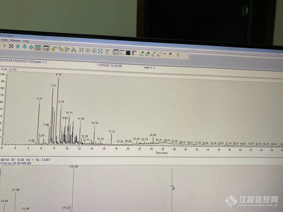 热脱附气质做IVOC高沸点物质不出峰