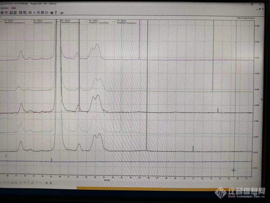 毛细管电泳尖峰问题