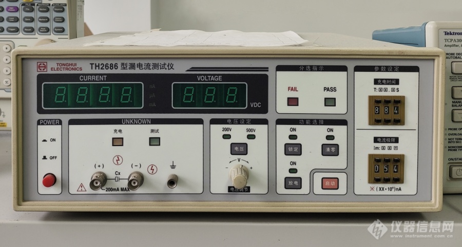 【仪器心得】常州同惠TH2686型漏电流测试仪使用心得