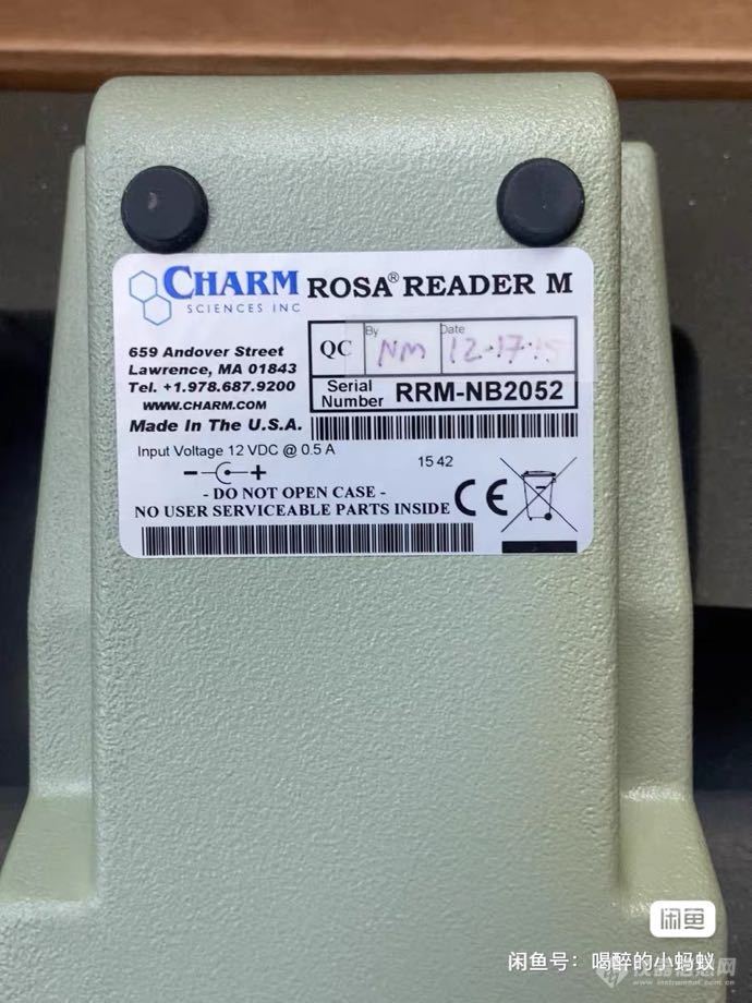 Charm Sciences的ROSA系列检测系统，包含ROSA Incubator（孵育器）和ROSA-M Reader（读数仪）_仪器信息网社区